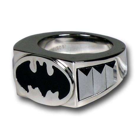 batman luxury metal ring box|Batman Fashion Jewelry for Sale .